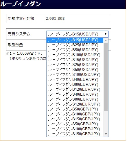 ループイフダン 売買システム
